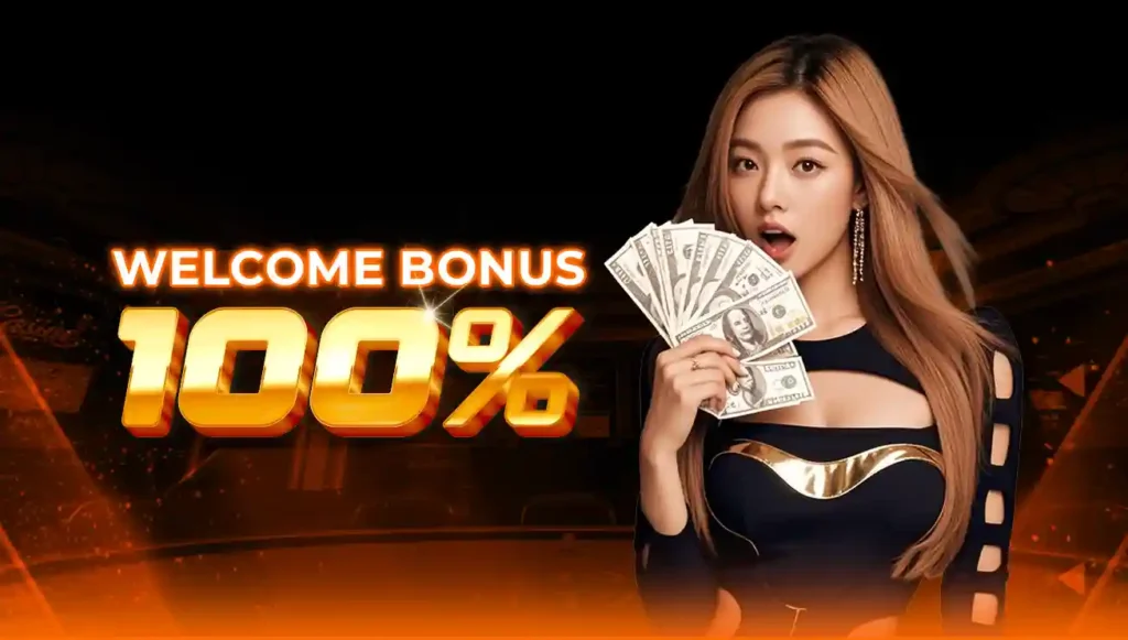 Welcome Bonus 100% Banner